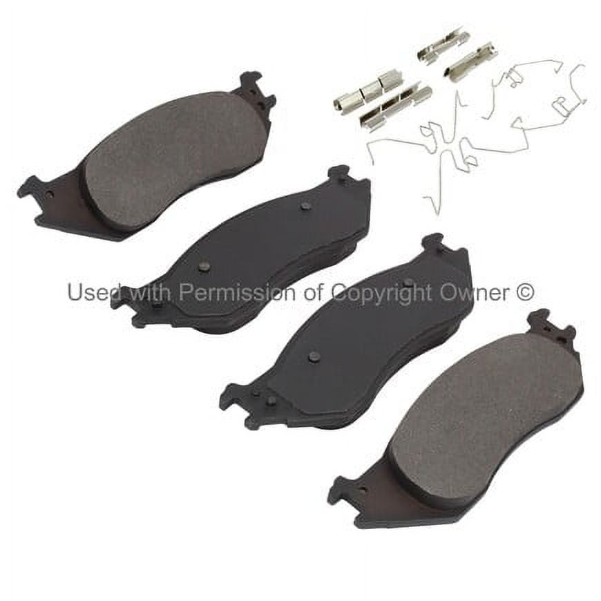 Mpa Electrical 1002-1045M Quality Built Work Force Heavy Duty Brake Pads W/