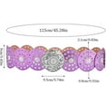thumbnail image 2 of Disc Belt Western Style Exaggerated Cowboy Disc Belt Metal Buckle Vintage Soft Belt for Women, 2 of 7