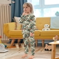 thumbnail image 5 of Boys Pajamas Girls Pajama Orange Tree Cute Comfortable Cotton Two-piece Pajama Set, 5 of 7