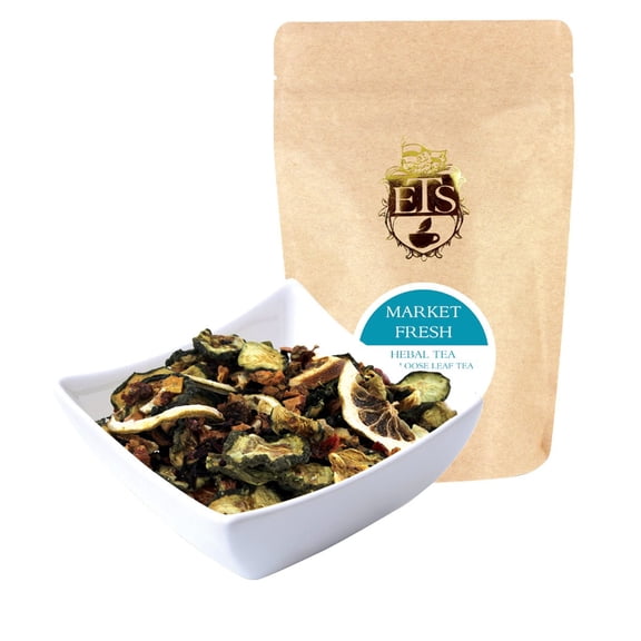 English Tea Shop Market Fresh Herbal Loose Leaf Variety Tea 4oz