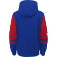 thumbnail image 3 of Preschool Royal New York Giants Stadium Color Block Full-Zip Hoodie, 3 of 3