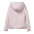 thumbnail image 4 of Womens Rain Jacket，Rain Gear For Women Waterproof Women's Raincoat Cute Windbreaker Jacket Women Multi Pocket Travel Jacket Women Raincoat For Women Waterproof Raincoat For Women Purple M, 4 of 5