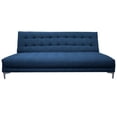 thumbnail image 3 of Sofa Cama Reclinable EL BAZAR STORE Verso Azul marino Matrimonial 3 posiciones Moderno Abotonado, 3 of 7