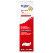 Equate Maximum Strength Anti-Itch Plus Cream Hydrocortisone, 1 oz