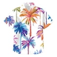 thumbnail image 5 of CAICJ98 Boy's Hawaiian Shirt Tropical Beach Short Sleeve Kids Casual Summer Shirt (Multicolour,5-6 Years), 5 of 6