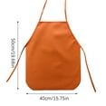 thumbnail image 3 of Qonioi KidsKitchen Apron, Waterproof Bib for Cooking & Painting, Children'sCraft Smock, Child Chef Apron, 3 of 3