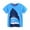 ZZ-Blue2, variant on Hiijoy Toddler Boys Cotton T Shirt Cartoon Shark Print Short Sleeve T-Shirt, Sizes 1-7