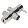 G1/2 Shower Arm Diverter Leakproof Tee Connector Brass Shower Diverter ...