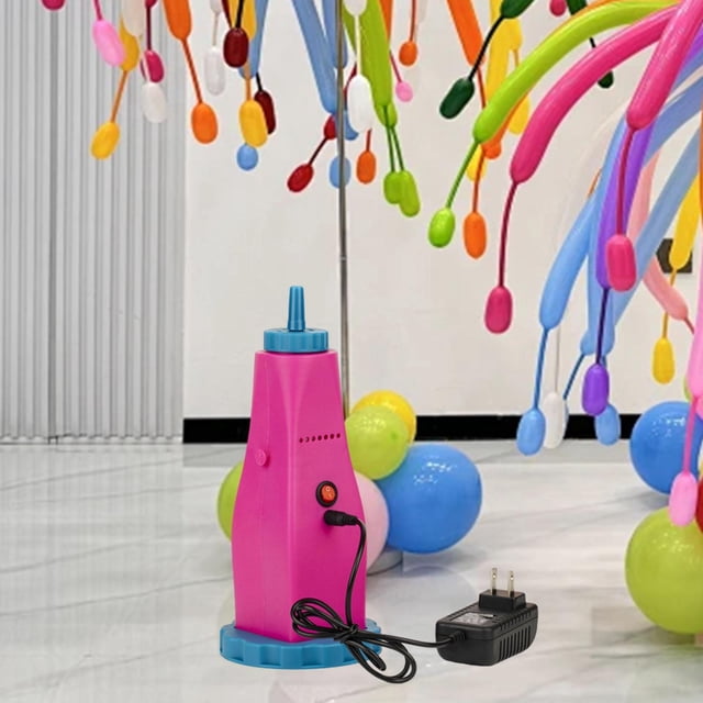 Inflador de globos eléctrico, soplador de globos, bomba de multifuncional profesional, inflador de para modelar para bodas.