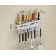 thumbnail image 1 of Utensilios de cocina de acero inoxidable de 30 cm, estante para utensilios de cocina, estante de almacenamiento colgante montado en la pared para uso doméstico LingWen 9024735464945, 1 of 1