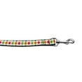 thumbnail image 4 of Pet Dog  Cat Nylon Collar or Leash, "Colorful Argyle", 4 of 4