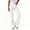 White, variant on Women High Waist Flared Leg Casual Jeans Long Denim Pants