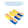 thumbnail image 7 of BLUEWING 8in Deck Brush Head with Hard Bristle Marine Scrubbing Washing Brush Outdoor Boat Cleaning Tools, Blue, 7 of 7