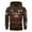 Brown, variant on Hoodies for Men England Flag Letter Print Drawstring With Pocket Stretch Workout Outdoor Sweatshirt