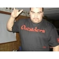 thumbnail image 5 of nWo Outsiders Red Logo Kevin Nash Scott Hall WCW Mens T-shirt S, 5 of 5