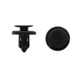 thumbnail image 1 of Unique Bargains 50pcs Black Under Engine Splash Guard Trim Fastener Clip Bumper Push Rivet 7.5mm, 1 of 2