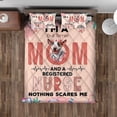 thumbnail image 4 of I'm a Bull Terrier Mom and a Registered Nurse Nothing Scares Me Quilt Bedding Set Bully Dog Lovers Gifts Idea 1 Blanket Bed Cover 2 Pillowcases - 00002, 4 of 5