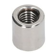 thumbnail image 3 of 50-Pack M6x1.0 Stainless Steel Coupling Nuts - 10mm Length, 11mm Diameter - Rustproof 304 Grade for Secure Threaded Connections in DIY & Mechanical Projects, 3 of 7