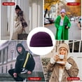 thumbnail image 3 of Beanie Wool Fashion Keep Warm Fleeced Hat Multipurpose Winter Breathable Sports Caps, 3 of 6