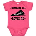 thumbnail image 3 of Inktastic Virginia Vacation Someone Loves Me Boys or Girls Baby Bodysuit, 3 of 5