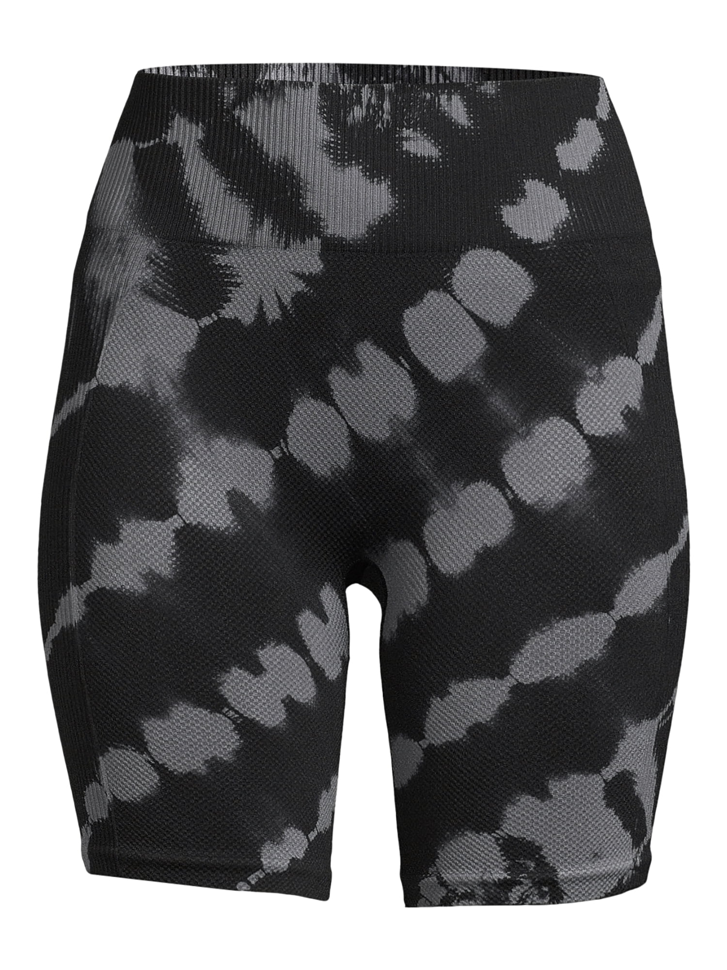 Avia Women's Seamless Tie-Dye Bike Shorts, 7” Inseam, Sizes XS-3XL