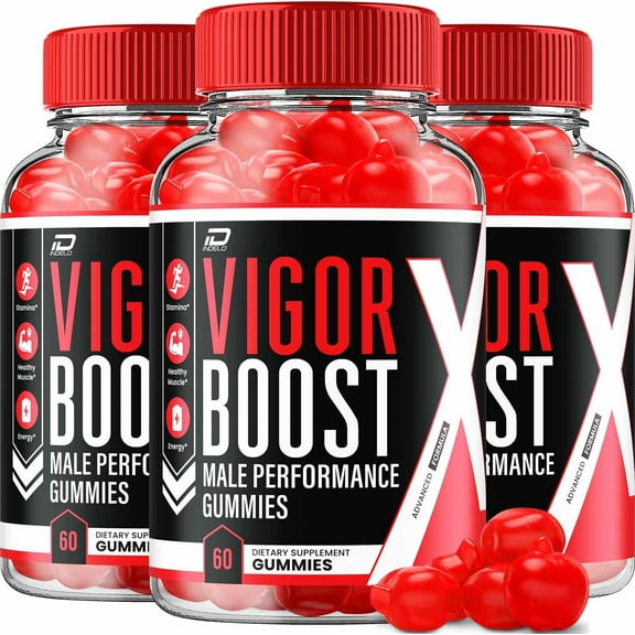 Vigor Boost Gummies for Men – VigorBoost Male Gummy Natural Blend Reviews, 3 Pack, 180 Gummies