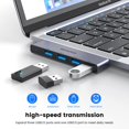 thumbnail image 4 of Adaptador USB C MOGOOD multipuerto 4 puertos para MacBook Pro/Air y Surface Pro, 4 of 6