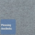 thumbnail image 3 of Quartet Oval Office Fabric Bulletin Board, 3' x 2', Frameless, Light Blue, 3 of 7