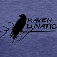 thumbnail image 3 of CafePress - Raven Lunatic Halloween T Shirt - Womens Tri-blend T-Shirt, 3 of 4