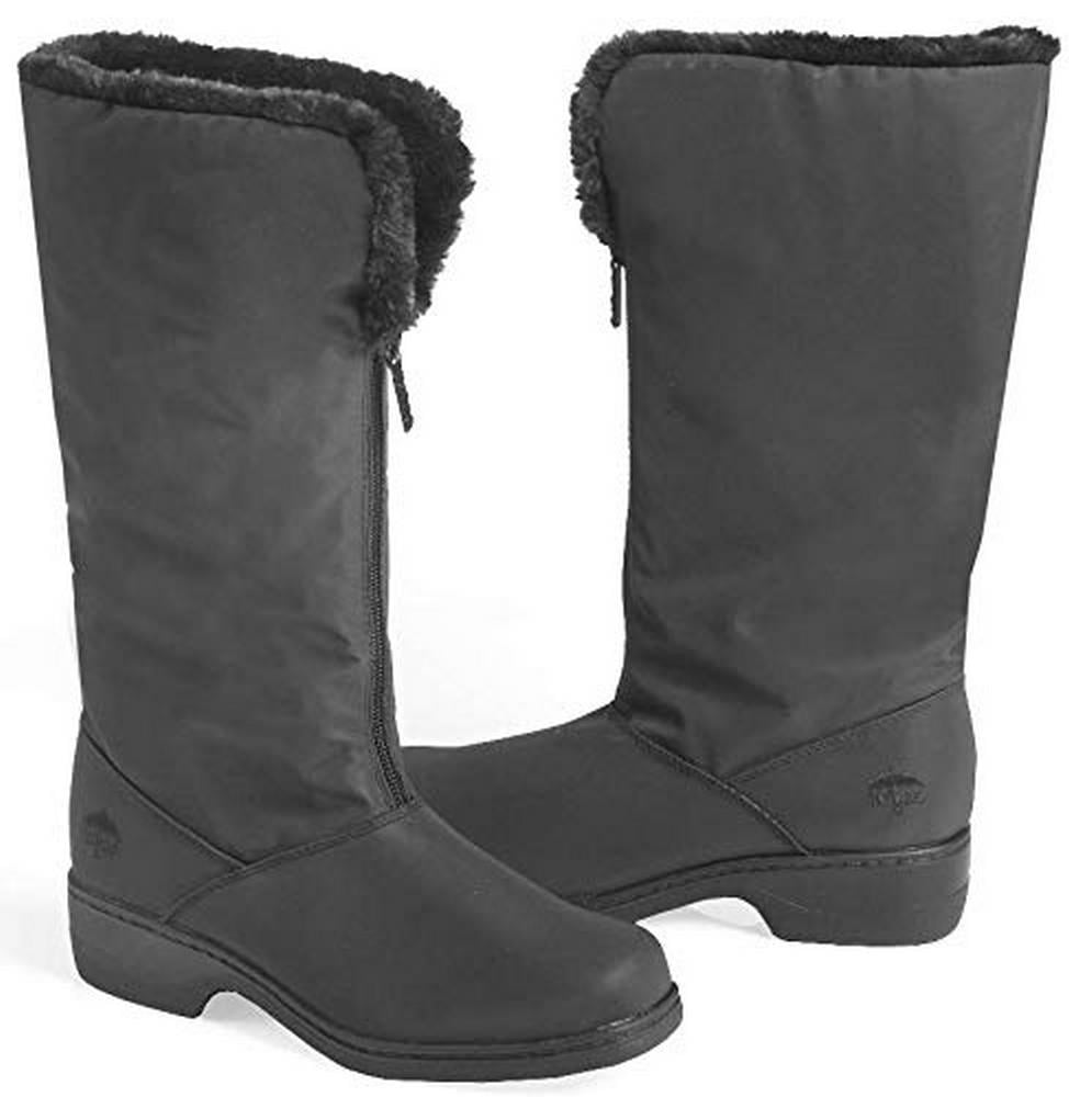 totes womens sophia waterproof winter boots flat heel