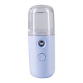 thumbnail image 1 of Cateissary Rociador humectante facial, humidificador de aire portátil recargable por USB, atomizador de agua de mano Protección de la piel azul claro, 1 of 6