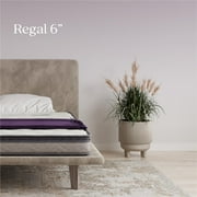 Signature Sleep Regal 6 Inch EuroTop Innerspring Hybrid Mattress, Bed-in-a-Box, Twin