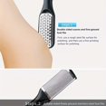 Pedicure Kit, Stainless Steel Foot File Set, Includes Dual Sided Coarse