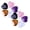 10Pcs F, variant on 10Pcs Heart Shaped Stones, 0.8In Worry Stones Bulk And Healing Stone, Natural Gemstones Mix-Color Set Stone For Diy Meditation Decor Gifts Chakra Balancing