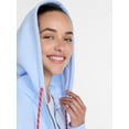 thumbnail image 6 of Athletic Works Women's and Women's Plus Full Zip Fleece Hoodie, Sizes XS-4X, 6 of 7