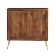 thumbnail image 6 of DecMode 36" x 36" Brown Metal Modern Cabinet, 6 of 11