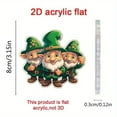 Car Interior Green Decoration Supplies Hanging Accessories Acrylic Flat