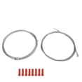 thumbnail image 4 of Spptty Bicycle Cable,Bicycle Derailleur Shifter Cable And Brake Cables Set With End Crimps For Mountain Road Bike Accessories,Brake And Shifter Cable Set, 4 of 8
