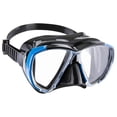 thumbnail image 1 of Visor Máscara Adulto CRESSI  Big Eyes Negro/Azul Dos Lentes Transparentes, 1 of 8