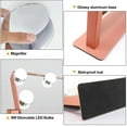 thumbnail image 2 of DingLiLighting Hollywood Vanity MakeUp Mirror with 12 Dimmable LED Lights 3 Color Light 360 Rotatable, Rose Gold Cosmetic Mirror with Light for Dressing, 2 of 7