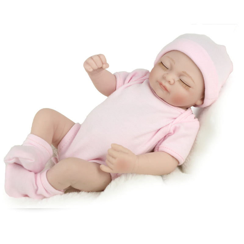 24" Toddler Reborn baby Girl Dolls soft Vinyl Silicone Vivid bebe toys Xmas gift 