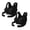 Black 2PCS, variant on 2 Pack Posture Bras for Women High Support Posture Full Coverage Seamless Bralettes Beauty Back Push Up No Underwire Bra