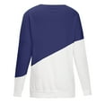 thumbnail image 4 of 2023 Chandails de Noël pour Femmes en Liquidation Col Rond Mode Décontractée Manches Longues Chandail à Imprimé de Noël Hauts Blouse, 4 of 6