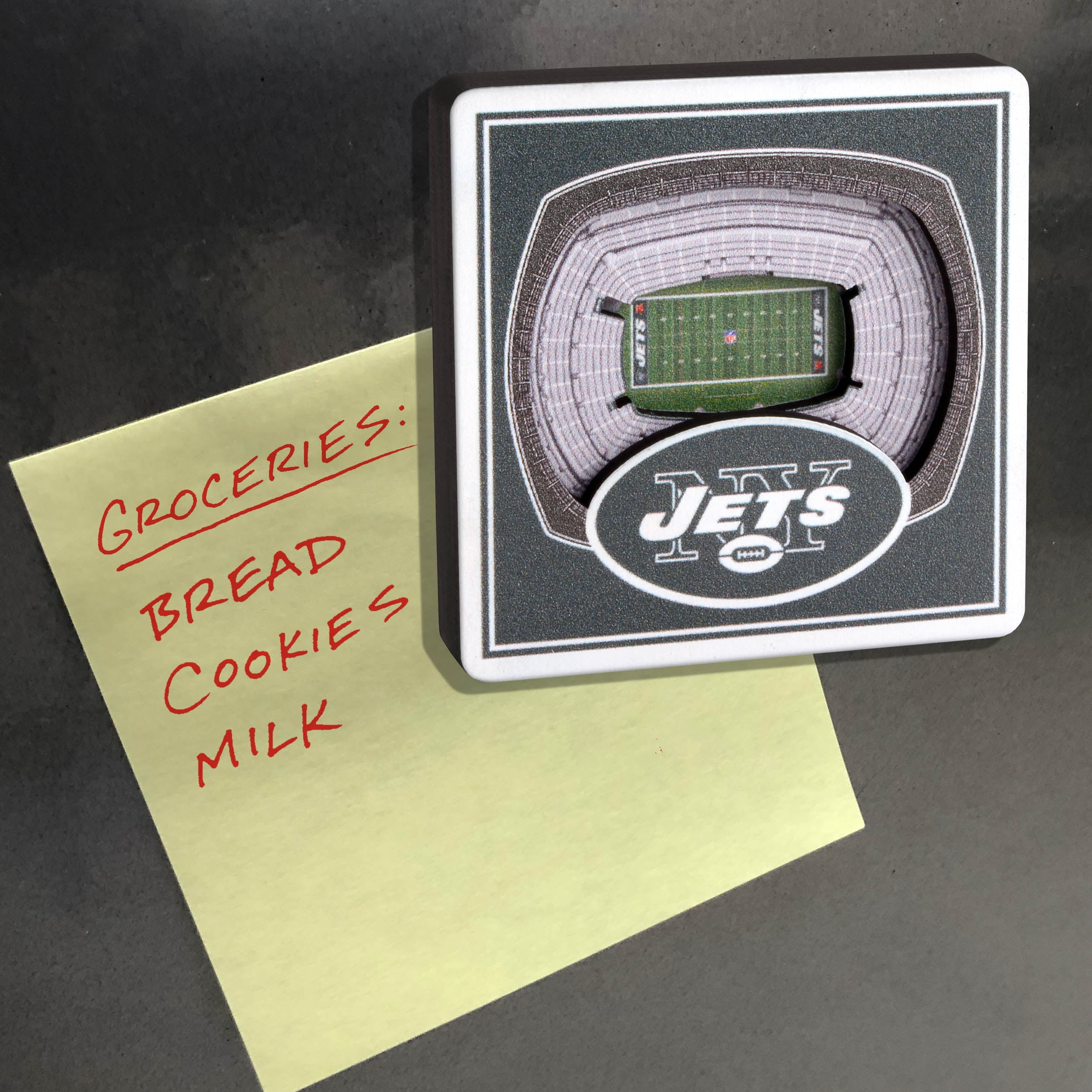 YouTheFan NFL New York Jets 3D StadiumView Magnet