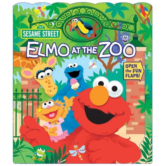 Pre-Owned Sesame Street: Elmo at the Zoo (Board book) 0794440576 9780794440572