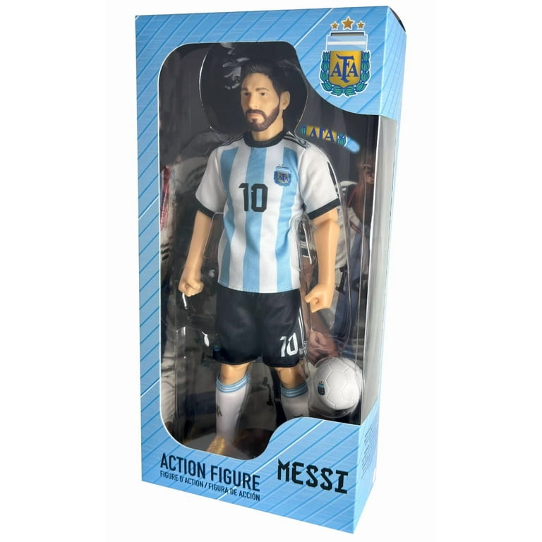 277★サッカー★lionel messi★prostars★フィギュア Sockers Messi Argentina Action Figure, 12 in, PVC, 3 Star WC