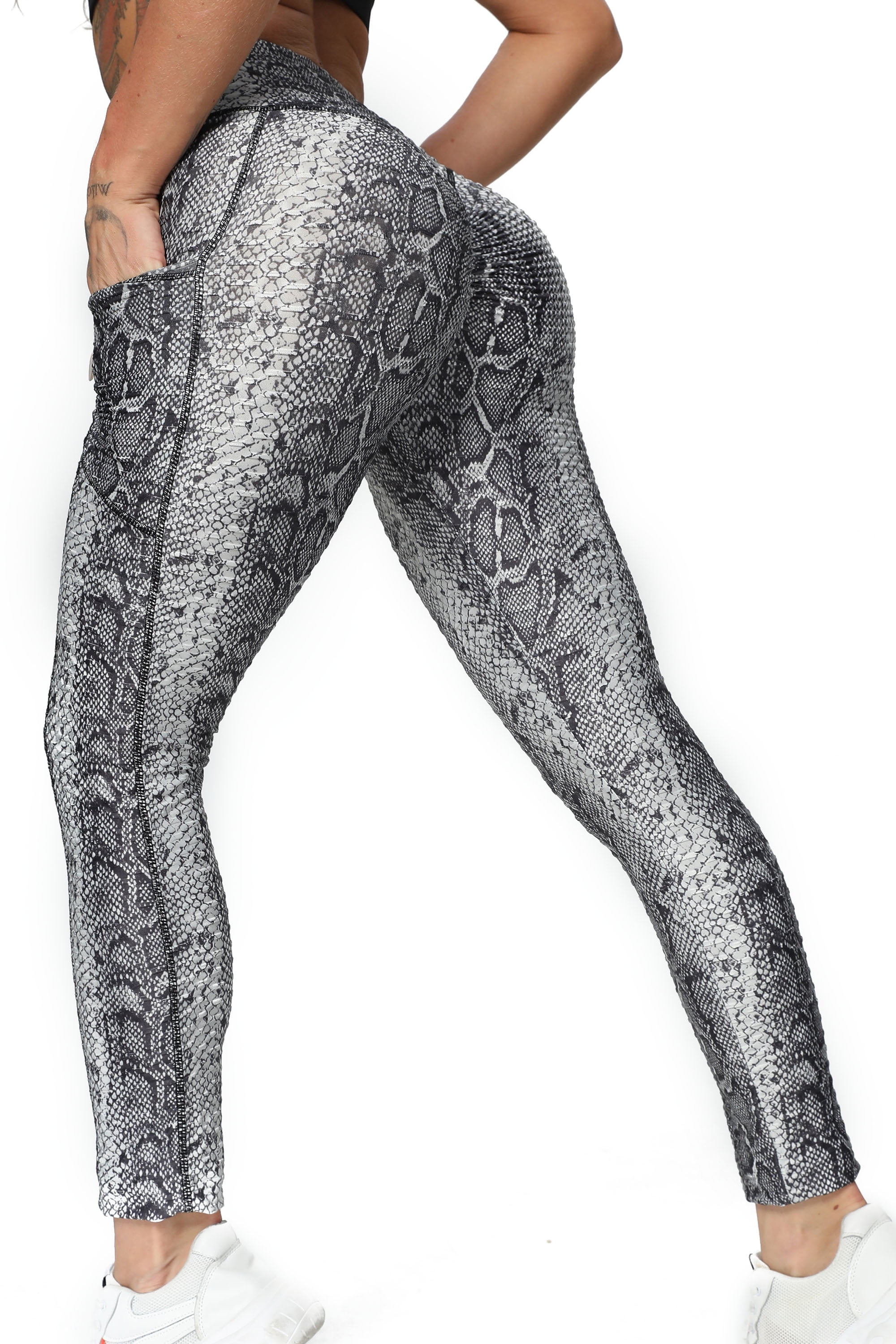 Gray Tiktok Leggings