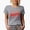 Heather Grey, variant on Mom Word with a Mother and Child Image, Groovy Retro Wavy Text Merch Gift, Tan T-Shirt, XL