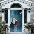 thumbnail image 2 of EUDIDV Christmas Products Christmas Decoration Door Stickers Simulation Removable Wall Stickers Festive Supplies, 2 of 6