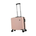 thumbnail image 1 of el equipaje de la maleta dura Malura de cáscara ajustable Caso de viaje de recorrido Portable con ruedas con bloqueo combinado Rosa, 1 of 8